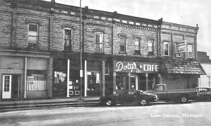 Lake Odessa - Old Post Card Photo (newer photo)